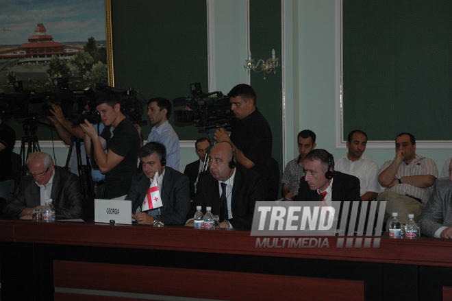 Coordination council holds meeting to open Baku-Tbilisi-Kars railway, Baku, Azerbaijan, Aug.3, 2010