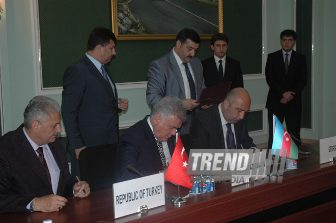 Coordination council holds meeting to open Baku-Tbilisi-Kars railway, Baku, Azerbaijan, Aug.3, 2010