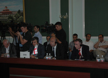 Coordination council holds meeting to open Baku-Tbilisi-Kars railway, Baku, Azerbaijan, Aug.3, 2010