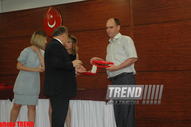 Event dedicated to 135-th anniversary of Azerbaijani national press, Baku, Azerbaijan, Aug. 4, 2010 