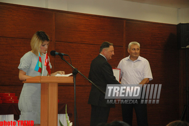 Event dedicated to 135-th anniversary of Azerbaijani national press, Baku, Azerbaijan, Aug. 4, 2010 