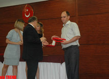 Event dedicated to 135-th anniversary of Azerbaijani national press, Baku, Azerbaijan, Aug. 4, 2010 