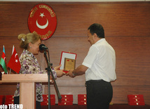 Event dedicated to 135-th anniversary of Azerbaijani national press, Baku, Azerbaijan, Aug. 4, 2010 