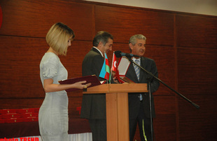 Event dedicated to 135-th anniversary of Azerbaijani national press, Baku, Azerbaijan, Aug. 4, 2010 