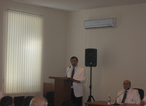 Press-conference on preparation for Olympiad held, Baku, Azerbaijan, Avg.06, 2010 