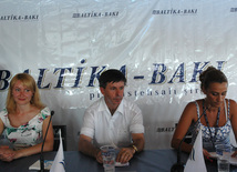 Brewer Baltika-Baku first holds beer festival, Baku, Azerbaijan, Aug. 8, 2010