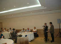 'Philosophy of doing business in Toyota Company' seminar, Toyota Tsisho Corporation General Project Manager Teruyuki Mori, Baku, Azerbaijan, Avg. 19, 2010