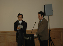 'Philosophy of doing business in Toyota Company' seminar, Toyota Tsisho Corporation General Project Manager Teruyuki Mori, Baku, Azerbaijan, Avg. 19, 2010