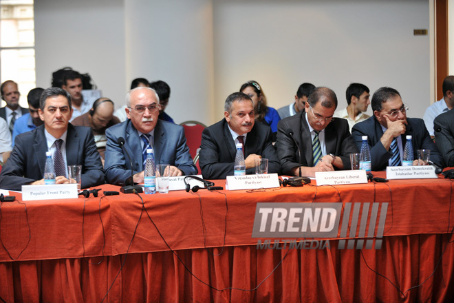 OSCE Baku Office holds roundtable on "Coverage of elections in media", Baku, Azerbaijan, Aug.24, 2010 