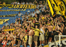 Football match between Karabakh and Borussia, Baku, Azerbaijan, Aug.26, 2010