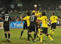 Football match between Karabakh and Borussia, Baku, Azerbaijan, Aug.26, 2010