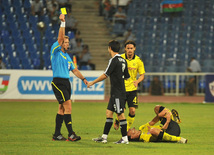 Football match between Karabakh and Borussia, Baku, Azerbaijan, Aug.26, 2010