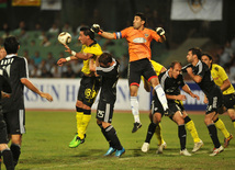 Football match between Karabakh and Borussia, Baku, Azerbaijan, Aug.26, 2010