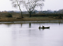 Пейзажы Азербайджана,Баку, Азербайджан,10 сентября 2010 г.