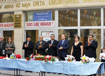 First call sounded in Baku schools today, Baku, Azerbaijan, Sep.15, 2010 