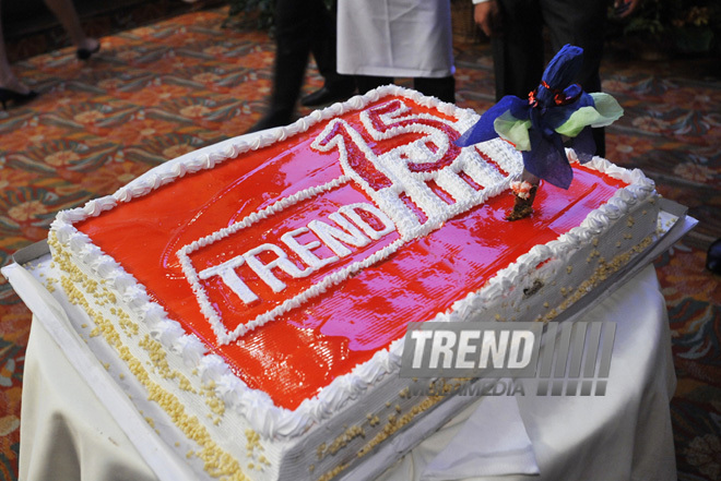 TREND International News Agency marks 15th anniversary, Baku, Azerbaijan, Oct.04, 2010 