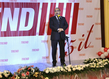 TREND International News Agency marks 15th anniversary, Head of Socio-Political Department of the President’s Office Ali Hasanov, Baku, Azerbaijan, Oct.04, 2010