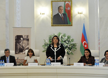 Contest timed to 71st anniversary of prominent Azerbaijani scholar Aida Imanguliyeva ends, rector of the Baku branch of the M.V.Lomonosov Moscow State University, Nargiz Pashayeva, Baku, Azerbaijan, Okt.08, 2010