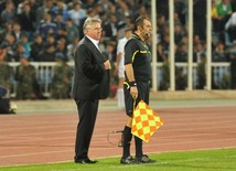 Azerbaijani national football team in domestic qualifying match with Turkey within 2012 European Championship, Baku,  Azerbaijan, Okt.12, 2010