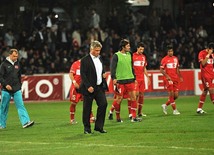 Azerbaijani national football team in domestic qualifying match with Turkey within 2012 European Championship, Baku,  Azerbaijan, Okt.12, 2010