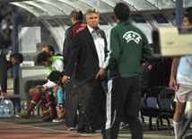 Azerbaijani national football team in domestic qualifying match with Turkey within 2012 European Championship, Baku,  Azerbaijan, Okt.12, 2010