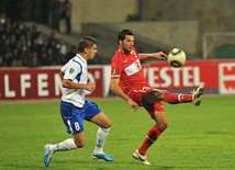 Azerbaijani national football team in domestic qualifying match with Turkey within 2012 European Championship, Baku,  Azerbaijan, Okt.12, 2010