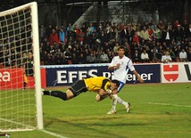 Azerbaijani national football team in domestic qualifying match with Turkey within 2012 European Championship, Baku,  Azerbaijan, Okt.12, 2010