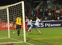 Azerbaijani national football team in domestic qualifying match with Turkey within 2012 European Championship, Baku,  Azerbaijan, Okt.12, 2010