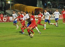 Azerbaijani national football team in domestic qualifying match with Turkey within 2012 European Championship, Baku,  Azerbaijan, Okt.12, 2010