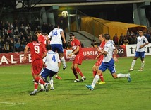 Azerbaijani national football team in domestic qualifying match with Turkey within 2012 European Championship, Baku,  Azerbaijan, Okt.12, 2010