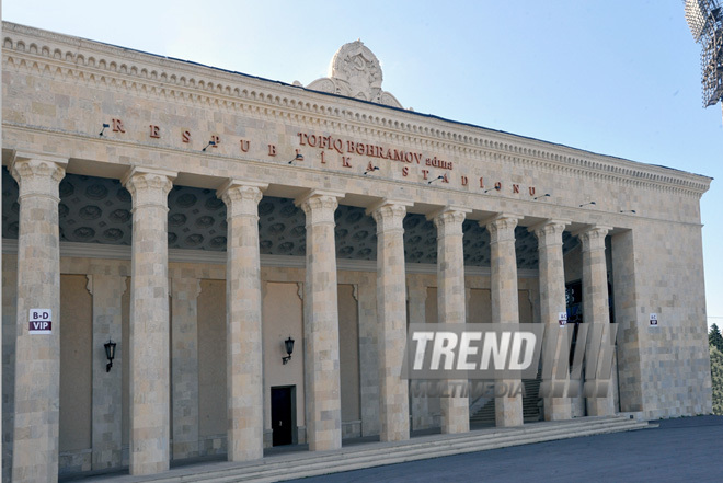 Tofiq Bəhramov adına respublilka stadionu, Bakı, Azərbaycan, 15 oktyabr 2010