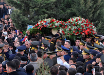 Azerbaijani servicemen buried in second Alley of Honors, Azerbaijan, Baku, November 7 2010