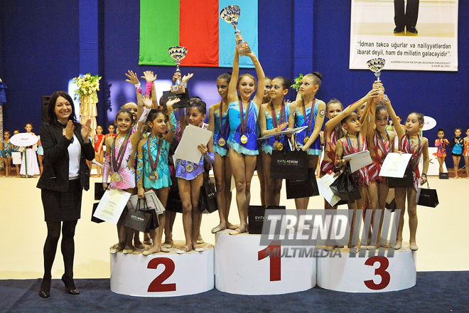 Seventeenth Azerbaijani Open Rhythmic Gymnastics Championships and Baku Rhythmic Gymnastics Championships completed, Baku, Azerbaijan, Nov.10, 2010