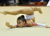 Bakıda bədii gimnastika üzrə 17-ci açıq Azərbaycan birinciliyi başlayb, Azərbaycan,Baki,9 noyabr 2010
 