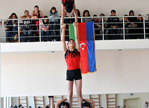 Bakıda gənclər arasında akrobatika üzrə Azərbaycan Birinciliyi keçirilir, Bakı, Azərbaycan, 12 noyabr 2010