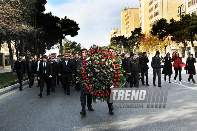 Azerbaijan commemorates 7th anniversary of Heydar Aliyev’s demise, Baku, Azerbaijan, Dec.12, 2010  