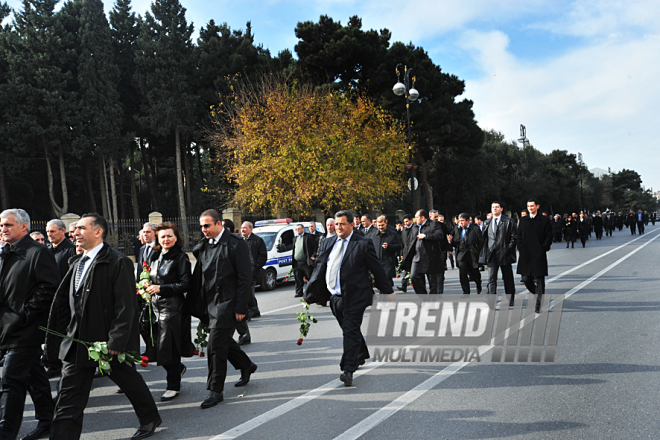 Azerbaijan commemorates 7th anniversary of Heydar Aliyev’s demise, Baku, Azerbaijan, Dec.12, 2010  