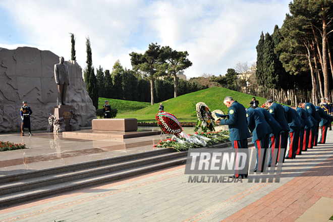 Azerbaijan commemorates 7th anniversary of Heydar Aliyev’s demise, Baku, Azerbaijan, Dec.12, 2010  