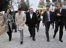 Renowned French actor Gerard Depardieu visits Baku, Baku, Azerbaijan, Dec.13, 2010  
