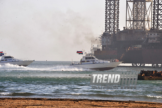 Azerbaijani Emergency Situations Ministry conducts exercises, Baku, Azerbaijan, Dec.16, 2010