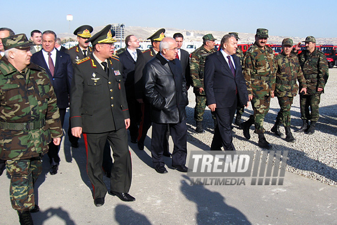 Azerbaijani Emergency Situations Ministry conducts exercises, Baku, Azerbaijan, Dec.16, 2010