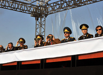 Azerbaijani Emergency Situations Ministry conducts exercises, State Border Service Chief Elchin Guliyev, Baku, Azerbaijan, Dec.16, 2010