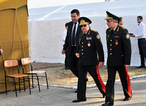 Azerbaijani Emergency Situations Ministry conducts exercises, Azerbaijani Emergency Situations Kamaladdin Heydarov, Baku, Azerbaijan, Dec.16, 2010