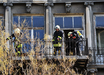 Пожар в здании бывшей Травматологической больницы, Баку, Азербайджан, 24 декабря 2010 г.