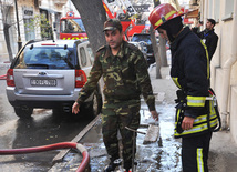 Пожар в здании бывшей Травматологической больницы, Баку, Азербайджан, 24 декабря 2010 г.