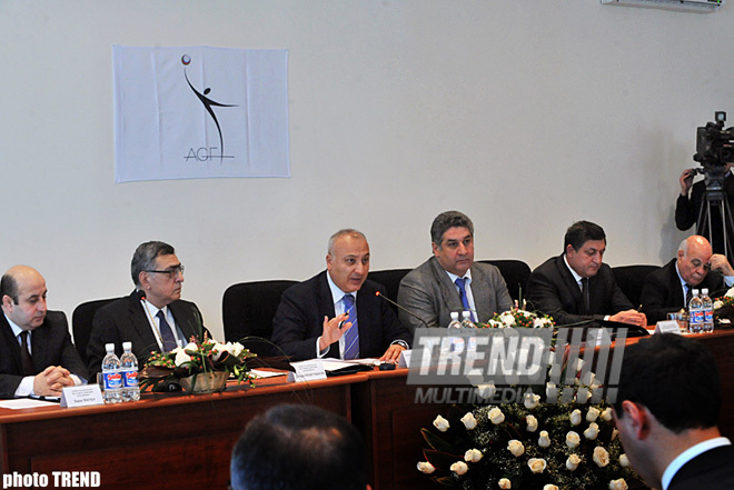 Azerbaijan Gymnastics Federation holds report-election conference, Baku, Azerbaijan, Dec.25, 2010