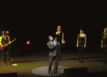 The concert of Emin Agalarov held In Baku, Azerbaijan, Baku, Dec. 25 2010  
