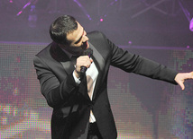 The concert of Emin Agalarov held In Baku, Azerbaijan, Baku, Dec. 25 2010  
