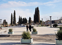 Bakı Ticarət Limanı yaxınlığında yeni park, Bakı, Azərbaycan, 06 yanvar 2011