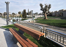 Bakı Ticarət Limanı yaxınlığında yeni park, Bakı, Azərbaycan, 06 yanvar 2011